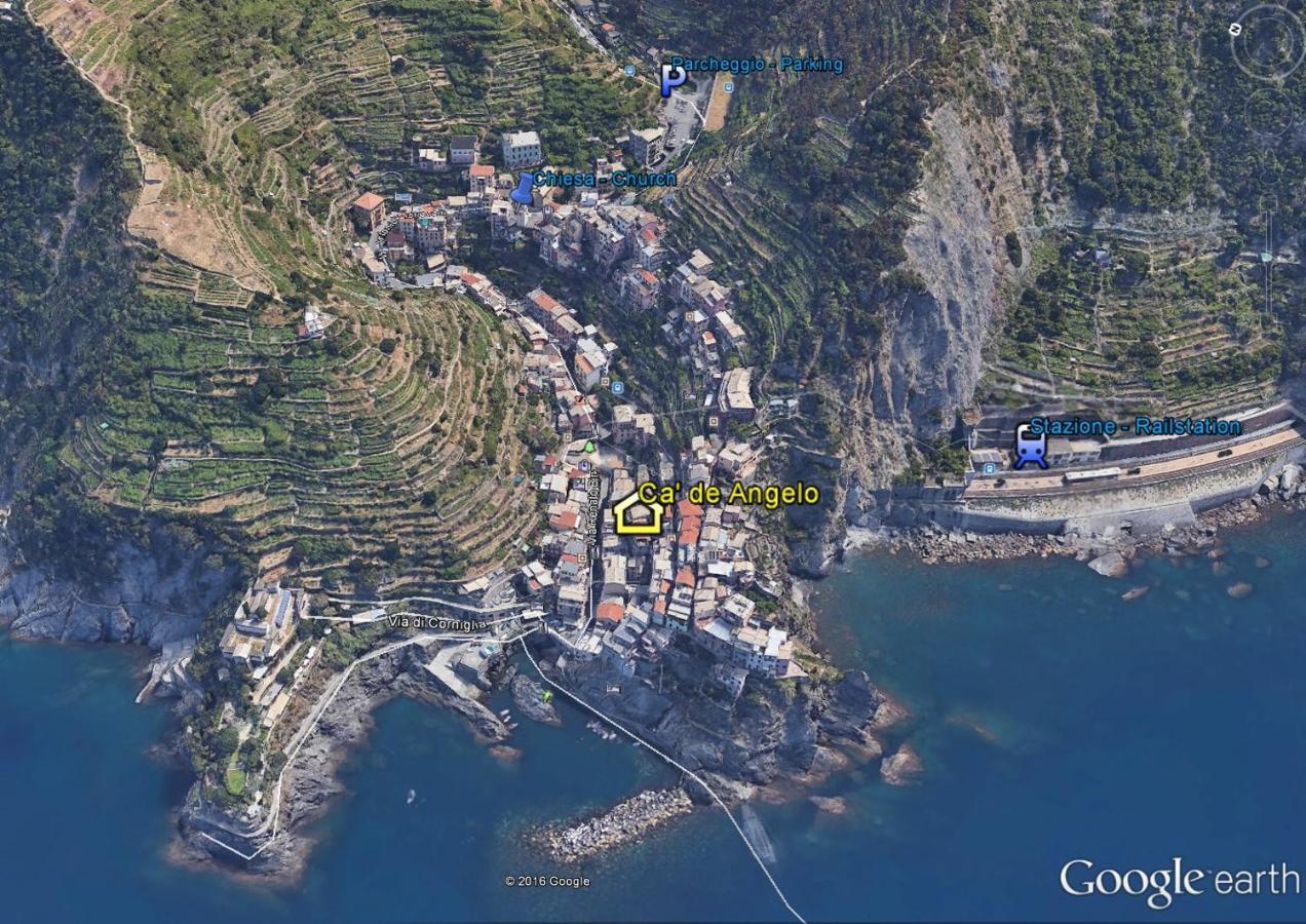 Cà de Angelo Hotel Manarola Ngoại thất bức ảnh